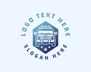 Hexagon SUV Vehicle logo