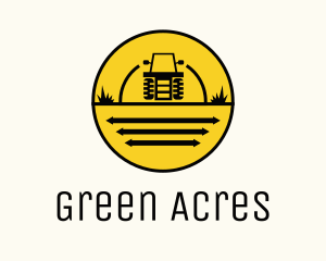 Tractor Farm Field  logo