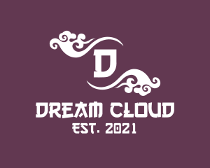 Oriental Chinese Cloud logo design