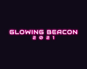 Glowing Technology Startup logo design