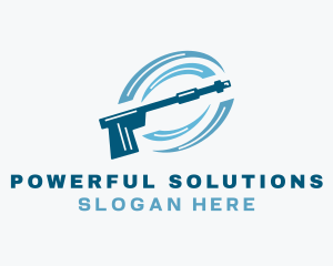 Water Pressure Washing  logo design