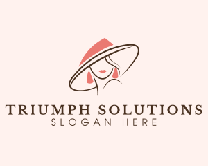 Fashion Hat Apparel logo design