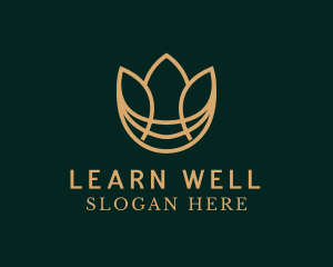 Lotus Flower Wellness logo design