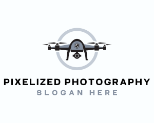 Camera Drone Videography logo design