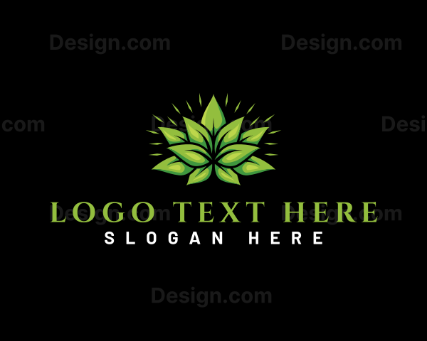 Leaf Garden Botanical Logo