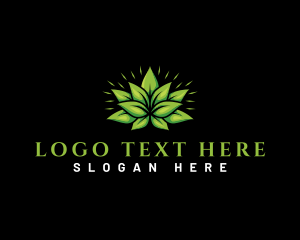 Leaf Garden Botanical logo