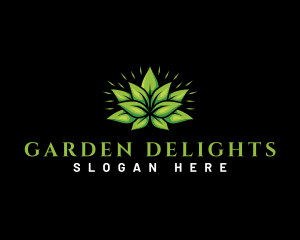 Leaf Garden Botanical logo design