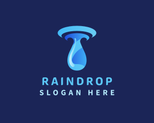 Liquid Water Drop logo