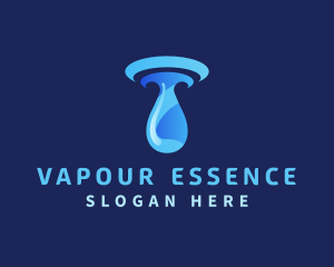 Liquid Water Drop logo design