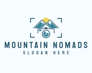 Mountain Camera Photography logo design