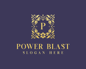 Elegant Flower Boutique Logo