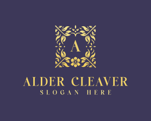 Elegant Flower Boutique logo design