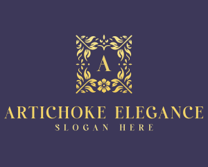 Elegant Flower Boutique logo design