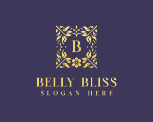 Elegant Flower Boutique logo design