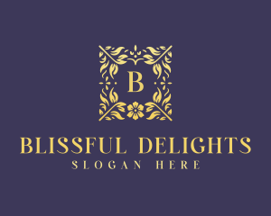 Elegant Flower Boutique logo design