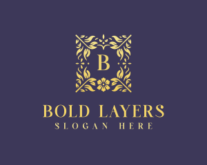 Elegant Flower Boutique logo design