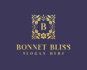 Elegant Flower Boutique logo design