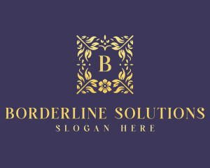 Elegant Flower Boutique logo design