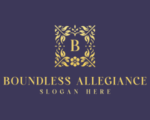 Elegant Flower Boutique logo design