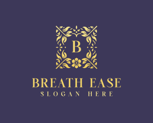 Elegant Flower Boutique logo design