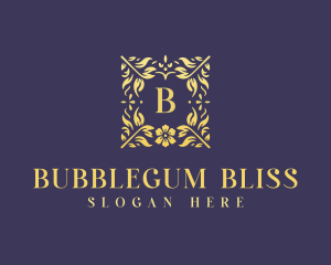 Elegant Flower Boutique logo design