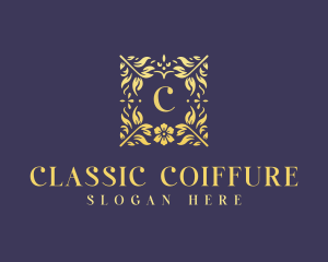 Elegant Flower Boutique logo design