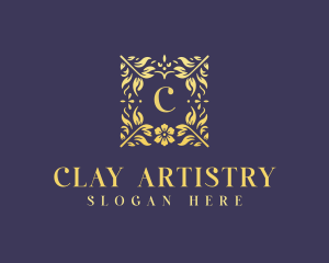 Elegant Flower Boutique logo design