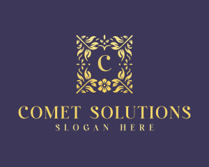 Elegant Flower Boutique logo design