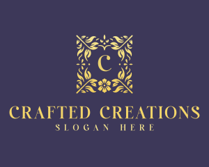 Elegant Flower Boutique logo design