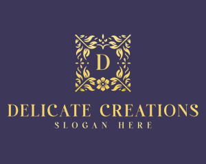 Elegant Flower Boutique logo design