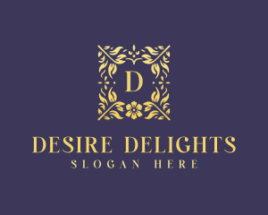 Elegant Flower Boutique logo design