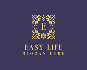 Elegant Flower Boutique logo design