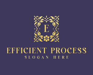 Elegant Flower Boutique logo design