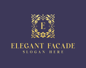 Elegant Flower Boutique logo design