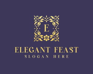 Elegant Flower Boutique logo design