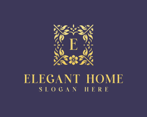 Elegant Flower Boutique logo design