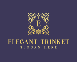 Elegant Flower Boutique logo design