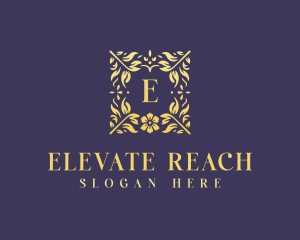 Elegant Flower Boutique logo design