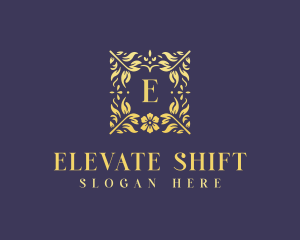 Elegant Flower Boutique logo design