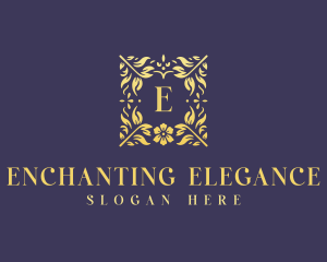 Elegant Flower Boutique logo design