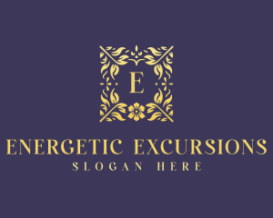 Elegant Flower Boutique logo design