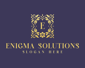 Elegant Flower Boutique logo design