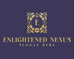 Elegant Flower Boutique logo design