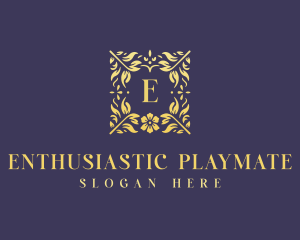 Elegant Flower Boutique logo design