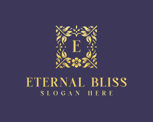 Elegant Flower Boutique logo design