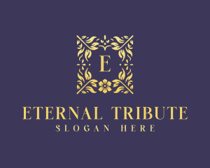 Elegant Flower Boutique logo design