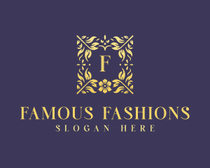 Elegant Flower Boutique logo design