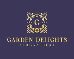 Elegant Flower Boutique logo design