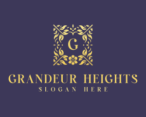 Elegant Flower Boutique logo design