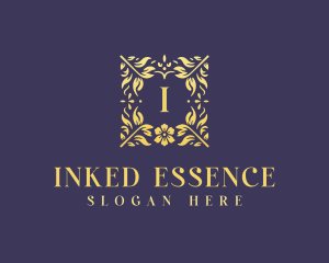 Elegant Flower Boutique logo design